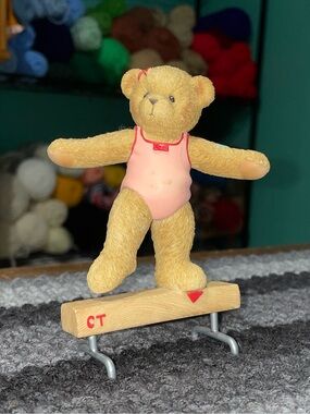 Rare Cherished Teddies "Timberle: Friendship Gives Your Life Good Balance"